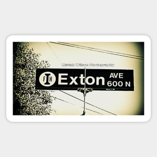 600 N. Exton Avenue, Inglewood, CA by Mistah Wilson Photography Sticker